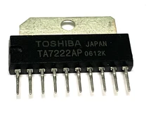 TA7222AP 5.8W AUDIO POWER AMPLIFIER BY TOSHIBA