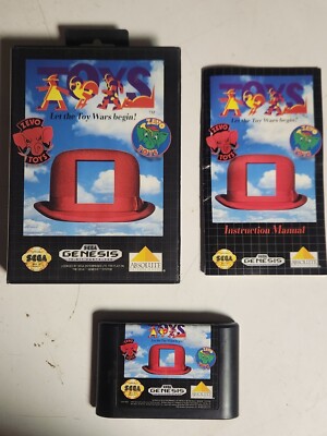 Toys - Sega Genesis - ! COMPLETE CIB ! TESTED, CLEANED! NEAR MINT!?