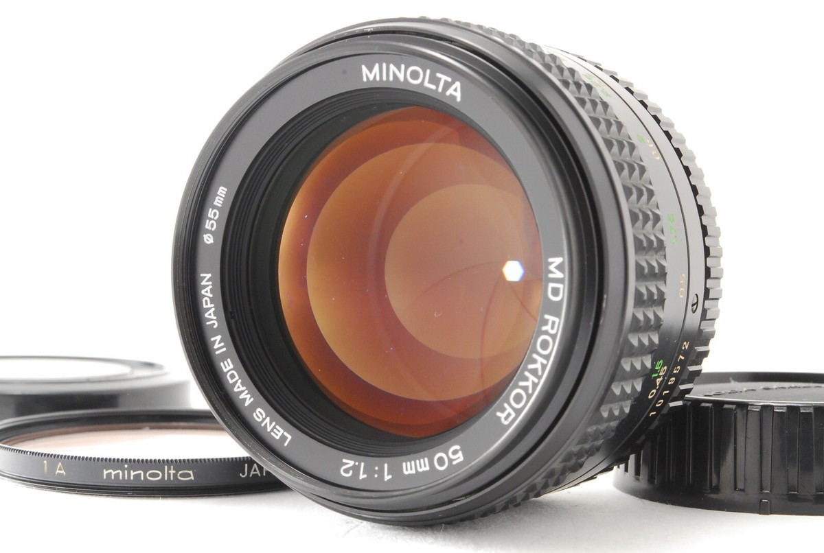 MINT-】MINOLTA MD ROKKOR 50mm f/1.2 MF Lens From JAPAN | eBay
