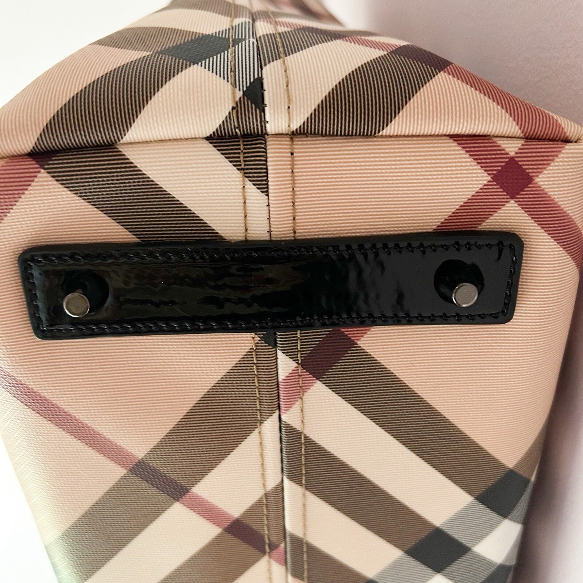 BURBERRY Authentic NICKIE Large Landscape Supernova/Black Check