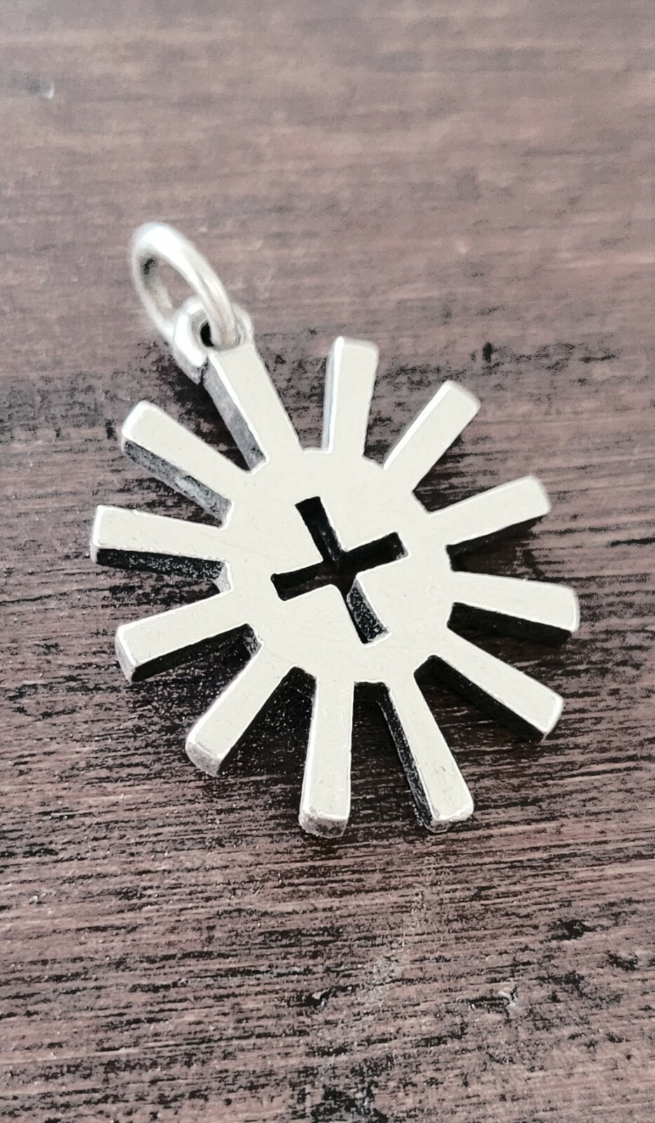 James Avery Sunburst Cross Pendant Vintage, NEAT! Rar… Gem
