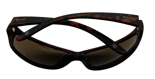 Timberland Sunglass Mens Matte Dark Havana Plastic Wrap, Brown Lens TB7157. 52E - 第 11/12 張圖片