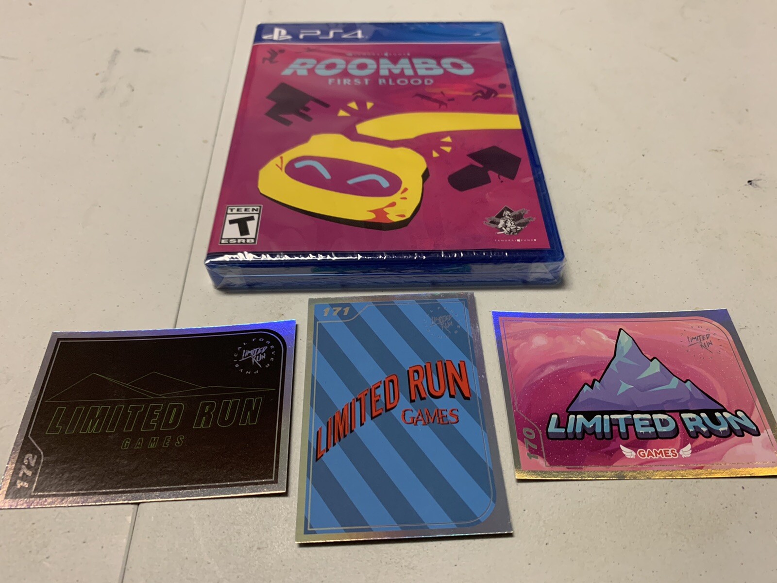 BRAND NEW Limited Run #399: Roombo: First Blood PS4 Choose Card