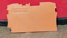 Wago 2004 End Intermediate Plate 1 mm Thick Orange Terminal Transducer Control