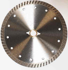7-inch Dry or Wet Turbo Saw Blade with 5/8-inch Arbor for Masonry