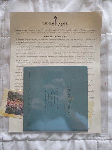 Thomas Kinkade A Prayer for Peace Impressions of Israel GP #/1035 Unframed 20x16 - Picture 12 of 12