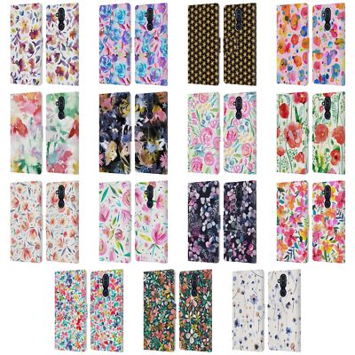 OFFICIAL NINOLA FLORAL LEATHER BOOK WALLET CASE COVER FOR NOKIA PHONES