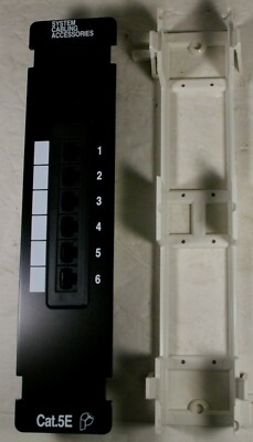 Patch Panel 110-PP5E-068-89 Pan Pacific Vertical 6 Ports Cat5E RJ45