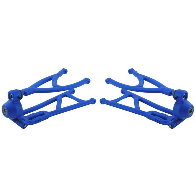 RPM 80565 Traxxas Revo 3.3 & E-Revo True-Track Rear A-Arm Suspension Set BLUE