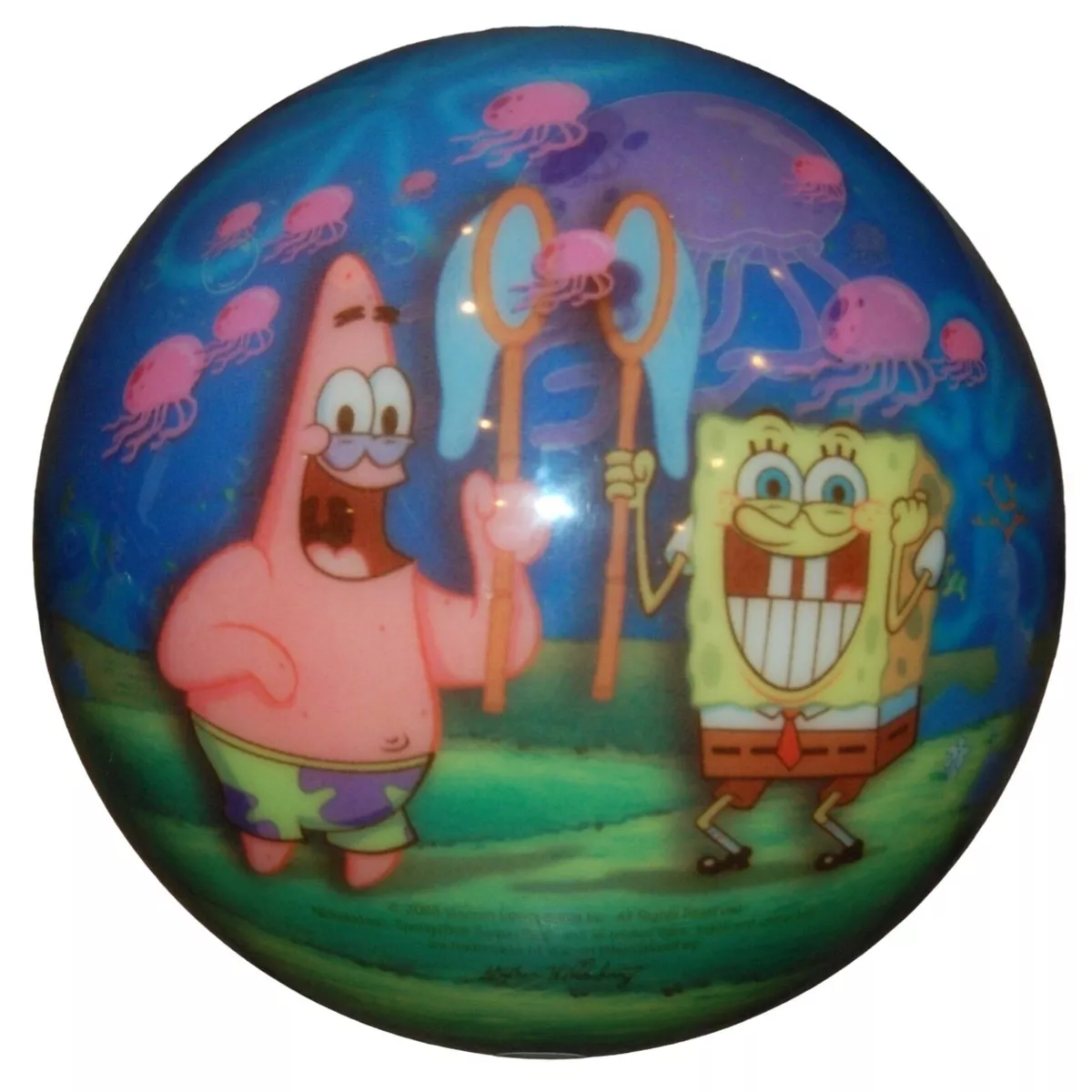 2003 UD Spongebob Squarepants Aquatic Amigos Tough Loss Bubble