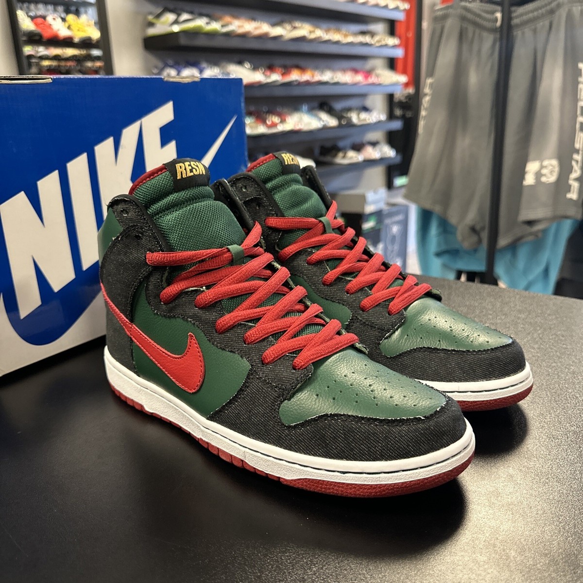 100% AUTHENTIC DS 2009 Nike SB Dunk High Premium RESN 313171 362