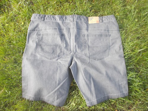 Short tyrolien coton gris délavé brodé feuilles Johann POPKEN w54 64 21SH11 - Imagen 5 de 12