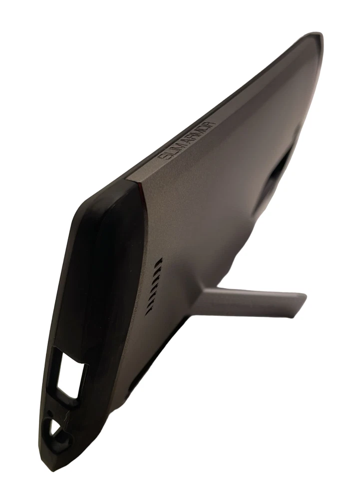 Capa protetora Spigen Slim Armor Series com suporte para LG G4 - Gunmetal - Imagem 3 de 4