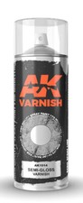 Varnish Semi-Gloss Spray Paint 400 Ml. Ak-1014 AK INTERACTIVE