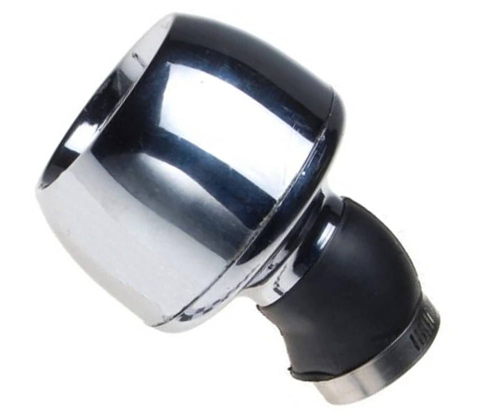 Tuning Konisch Luftfilter Chrom Gehäuse 35 mm 45 Grad für ATV Roller REX APRILIA - Bild 2 von 4