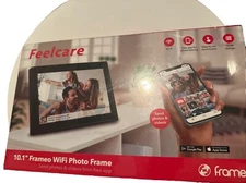 Feelcare Frameo  10.1 In Smart Wi-Fi Photo Frame (FHD Touch IPS Display) New