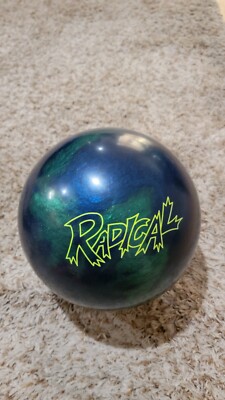 Radical Results Plus 1st Quality Bowling Ball | 15 Pounds | 2-3