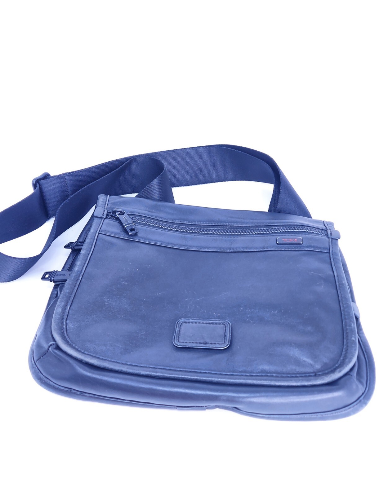 Tumi Alpha 092105DH SMALL FLAP CROSSBODY Black Gem