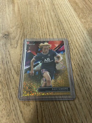 Xavi Simons /50 Topps Finest UCL Paris PSG