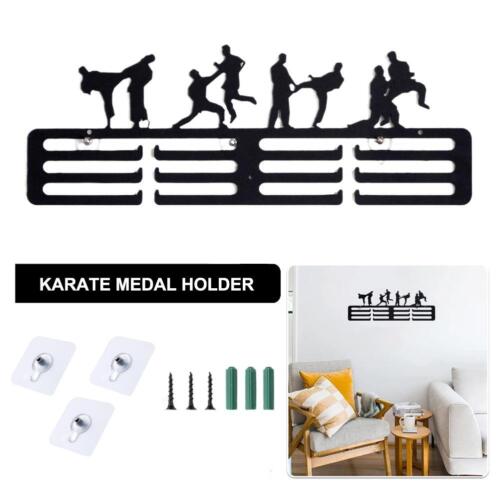 Medal Holder Sport Taekwondo Awards Display Stand Wall Rack Mount Hanger O3Y7 - Picture 1 of 8