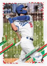 Cody Bellinger Topps Holiday 2021 Baseball Card #HW35