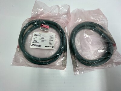 (QTY 2) Ericsson TSR899274/5 Green Grounding Cable Replacement