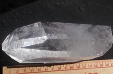  Arkansas Quartz Huge Natural Perfect Point 1/2 Water Clear Specimen 1.59 Pounds