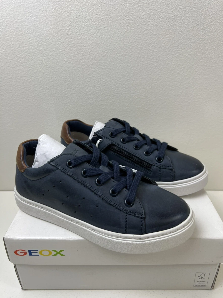Schnürschuhe Geox J Montrack Boy B Abx J26HBC 0FUME CF44Y S Navy/Lt