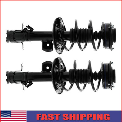 KYB Drive+Passe Front Struts Shocks Coil Springs Damper Assembly Set for Nissan