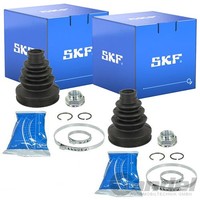 2X SKF ACHSMANSCHETTEN-SATZ Getriebeseitig Passend FüR Honda Civic