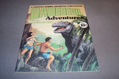 Daredevil Adventures Vol 2 #4 (1984) FGU RPG Magazin Lost World Tales