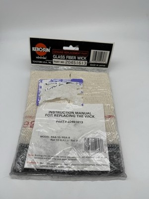 Kero-sun Glass Fiber Wick.  Toyotomi.  Part # 20451613