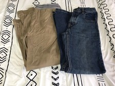 2 Pairs Boys Size 16 Jeans And Pants