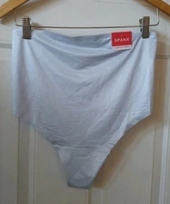 SPANX WOMEN'S SHAPING SATIN THONG PANTY, SIZE 2X