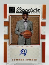 Edmond Sumner 2017-18 Panini Donruss Signature Series #SS-ES Autograph Auto H5