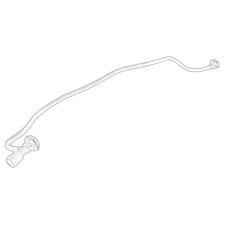 1X COOLING SYSTEM METAL PIPE FITS: AUDI A6 C8 A7 2.0D/2.0DH/2.0H 05.18-