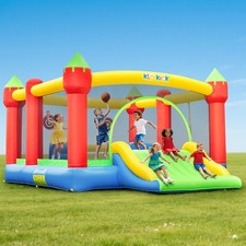 15ftx 12ft Commercial Bounce House with Blower  Slide Inflatable Bouncer Castle