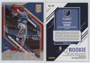 2020-21 Donruss Elite Rookies Red Desmond Bane #121 Rookie RC