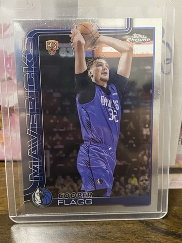 Cooper Flagg - Rookie - 2025 Topps Chrome RC #251 Dallas Mavericks NBA