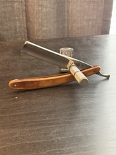 6/8 Parker 510 Best Silver Steel Japanese Straight Razor, Shave-ready