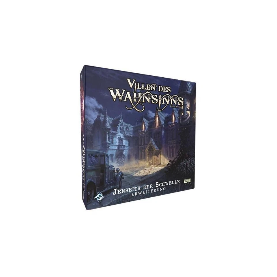 FANTASY FLIGHT GAMES FFGD1025 - Jenseits der Schwelle: Villen des Wahnsinns 2. Edition,...