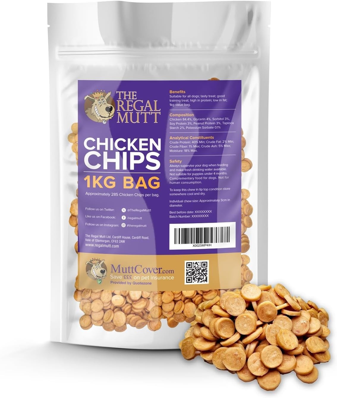 Chicken Chips – 1kg Bag