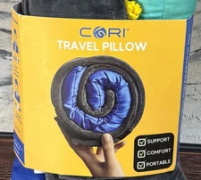 CORI Travel Pillow for neck with plush Memory Foam 🆕-