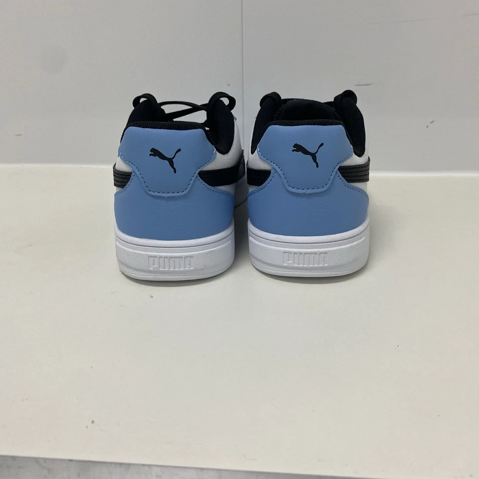 Zapatillas PUMA Cavan 2.0 Blanco Azul y Negro Nuevas Talla 3 Niños Sin Caja Foto 4 de 4
