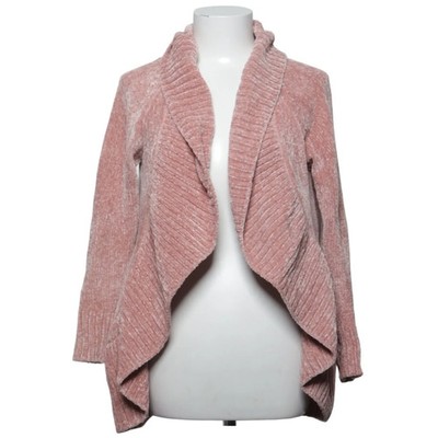 Absolutely, Strickjacke, Damen, Größe: M, Pink, Polyester, Einfarbig, Samt #fXl