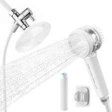 Premium Filtered Dog Shower Attachment, High Pressure Handheld Sprayer
