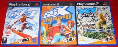 Sony PlayStation 2 SSX SSX Tricky SSX3 SSX On Tour Collection