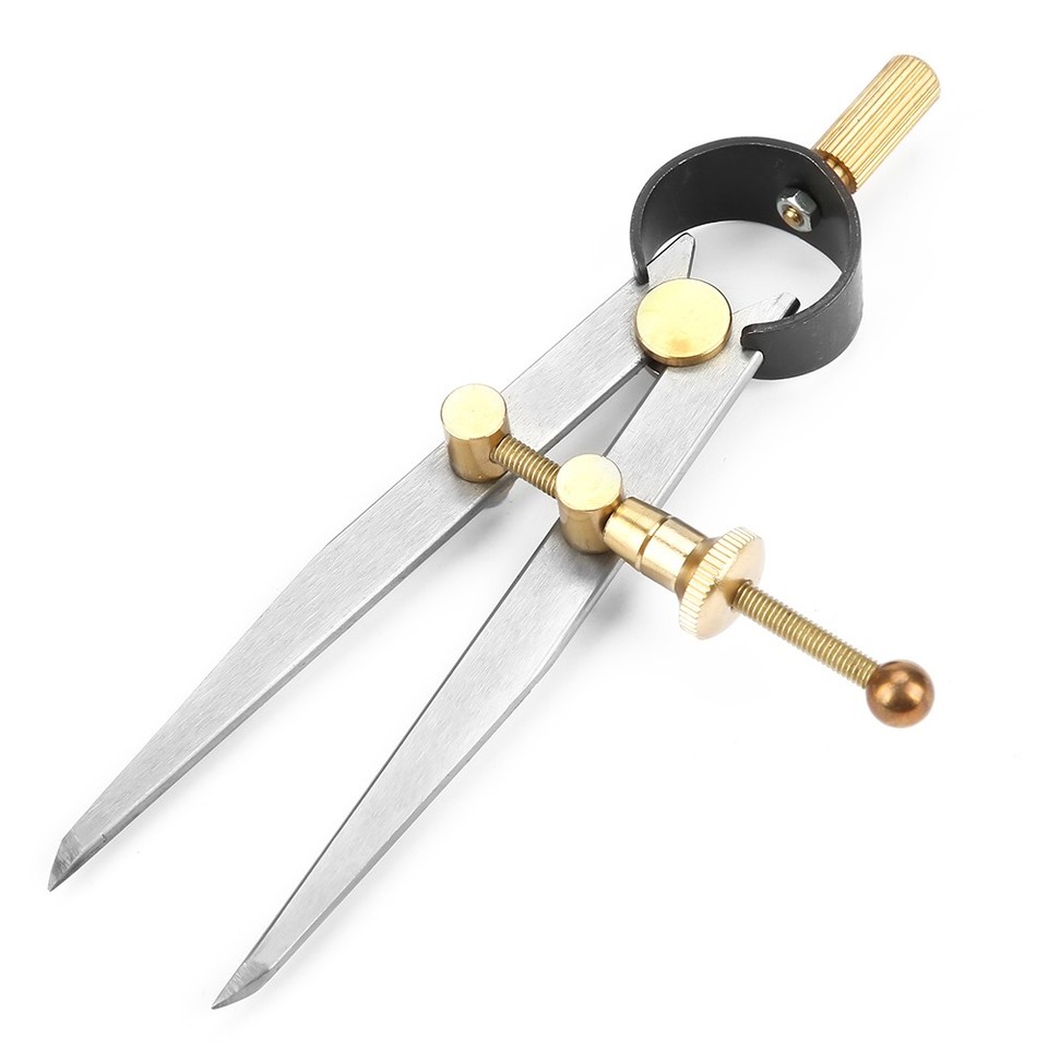 Leather Compass Adjustable Measuring Tool For Leather 100mm Steel GF ...