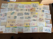 China stamps packets  50 packets of same stamps varied amounts in packets  B741