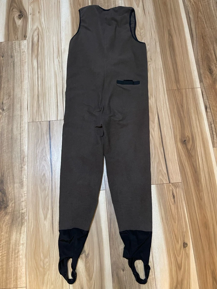 Simms Polartec Fleece Under Wader Fishing Bibs Made In USA Sz Large - Image 2 of 4